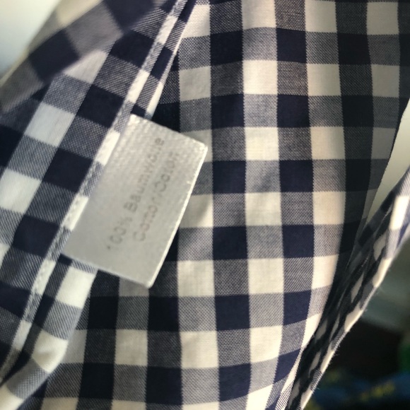 Ledbury Checkered button front long sleeve shirt - Picture 5 of 6